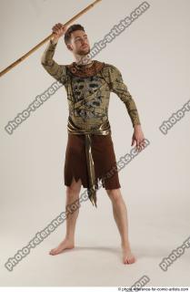 KEETA STANDING POSE WITH SPEAR